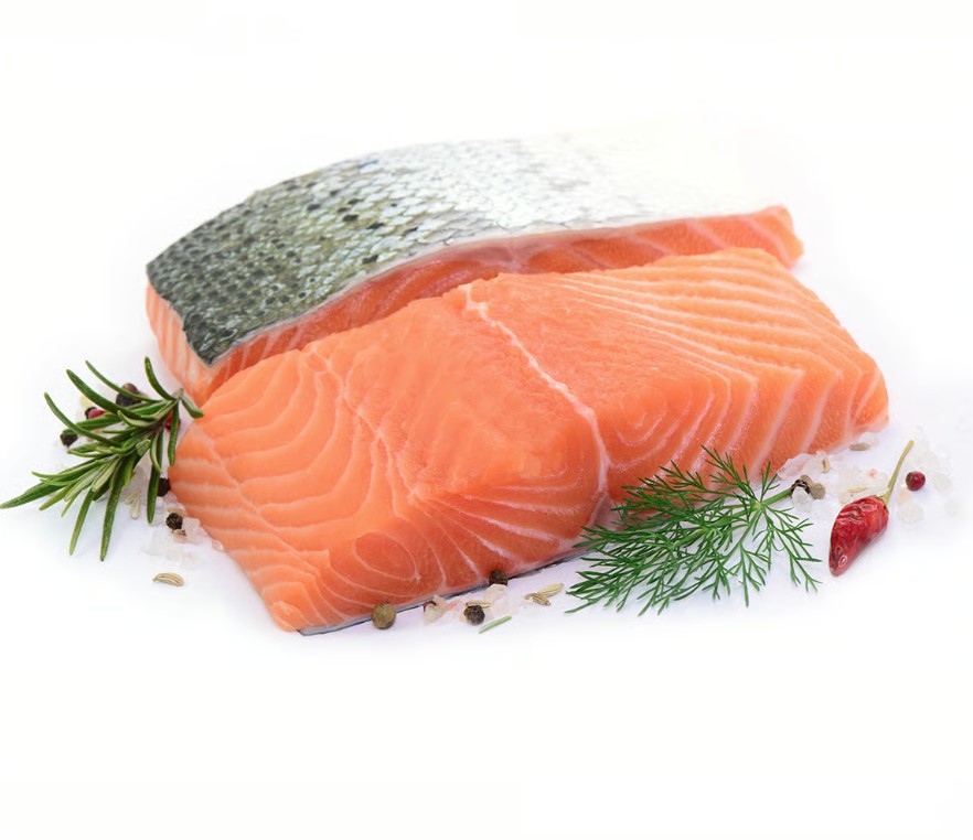 Lachsfilet frisch